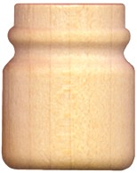 wood mason jar