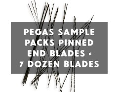 Pegas pinned end sample pack