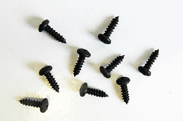 Buy Phillips Black Round head #4 Screws | Bear Woods Supply