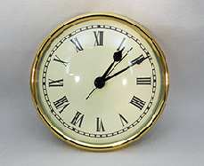Ivory Roman Premium Clock Insert 2-3/4 inch | Bear Woods Supply