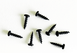 Buy round head black hinge screws | Bear Woods Supply