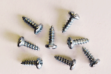 Buy Round Head Zinc Plated Phillips Screws | Bear Woods Supply