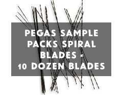 Pegas spiral 10 dozen sample pack