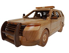 Police SUV woodworking plan