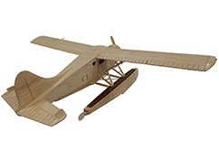 float plane wooden model pattern