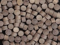 Tapered Side Grain Walnut Stair Plugs | Bear Woods Supply