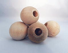 Wooden Dowel Caps 1-1/2 inch | Bear Woods Supply