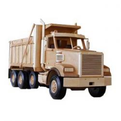 Wooden dump truck woodworking pattern | Bear Woods Supply