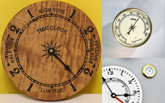 Tide Clock Movements and Weather Instruments | Bear Woods Canada