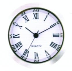 white roman silver clock fitup