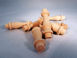 Wooden Gallery Spindles | Bear Woods Supply
