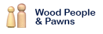 Wood People Wood Pawns Wood Peg Dolls | Bear Woods Supply