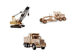 wooden crane patterns, heavy equipment and construction | Bear Woods Supply